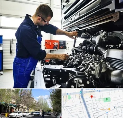 لوازم یدکی اسکانیا در کوی فیروز تبریز