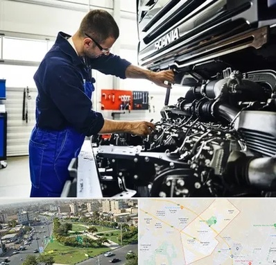 لوازم یدکی اسکانیا در کمال شهر کرج 