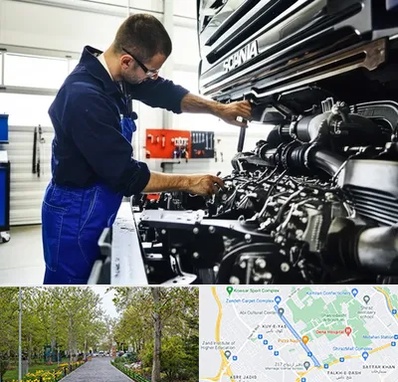 لوازم یدکی اسکانیا در قدوسی غربی شیراز 