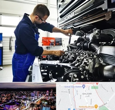 لوازم یدکی اسکانیا در گلسار رشت 