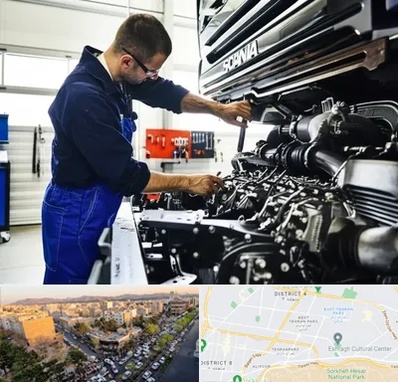 لوازم یدکی اسکانیا در تهرانپارس 