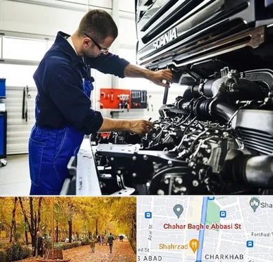 لوازم یدکی اسکانیا در چهارباغ اصفهان 