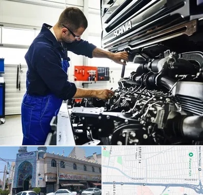 لوازم یدکی اسکانیا در بلوار ابوذر