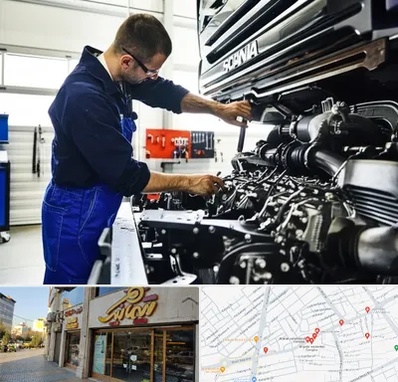 لوازم یدکی اسکانیا در عطاران قم 