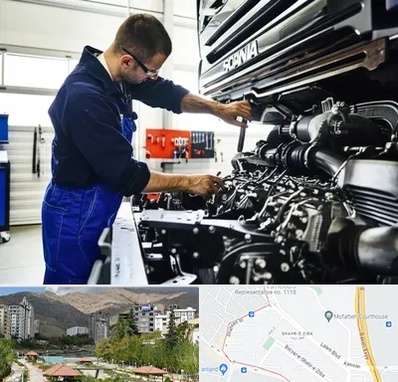 لوازم یدکی اسکانیا در شهر زیبا
