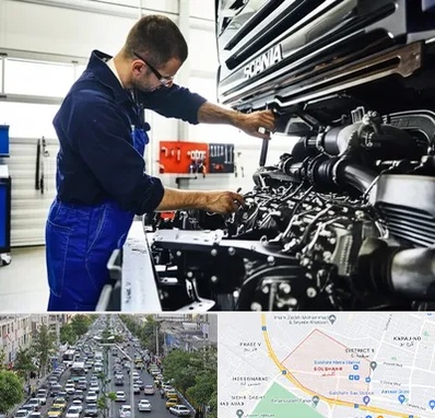 لوازم یدکی اسکانیا در گلشهر کرج 