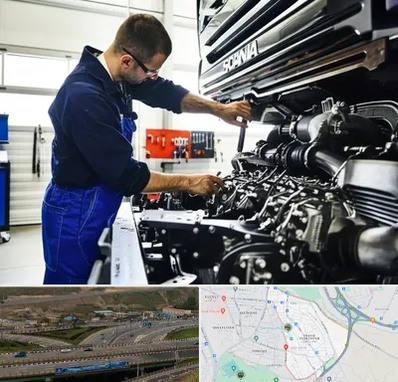 لوازم یدکی اسکانیا در یاغچیان تبریز 