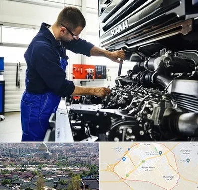 لوازم یدکی اسکانیا در رباط کریم