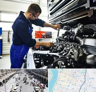 لوازم یدکی اسکانیا در نادری اهواز 