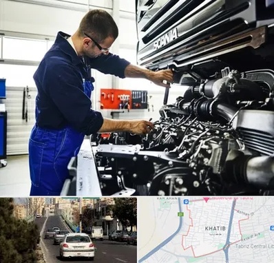 لوازم یدکی اسکانیا در خطیب تبریز 