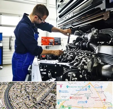 لوازم یدکی اسکانیا در شهرک غرب مشهد 