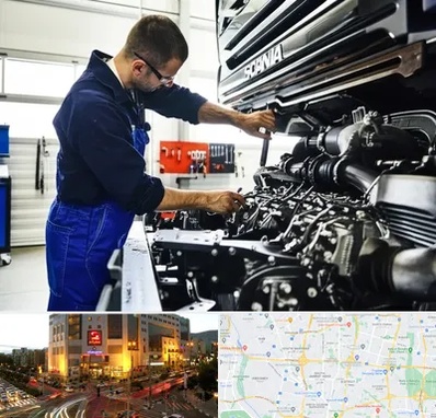 لوازم یدکی اسکانیا در جنت آباد تهران 