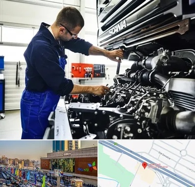 لوازم یدکی اسکانیا در لاله پارک تبریز 