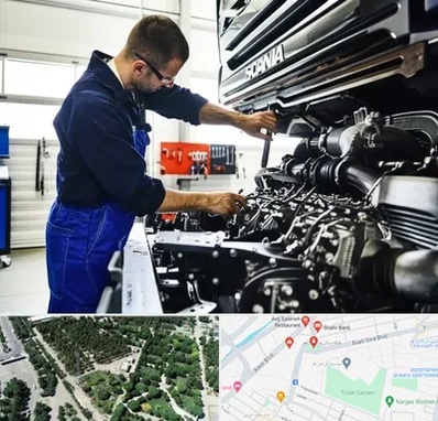 لوازم یدکی اسکانیا در سالاریه قم 