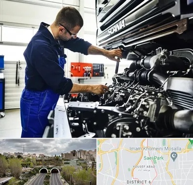 لوازم یدکی اسکانیا در یوسف آباد