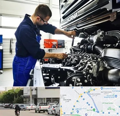 لوازم یدکی اسکانیا در قدوسی شرقی شیراز 