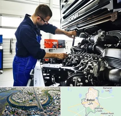 لوازم یدکی اسکانیا در بابل