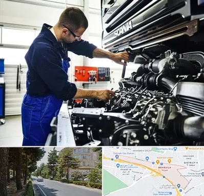 لوازم یدکی اسکانیا در مهرویلا کرج 