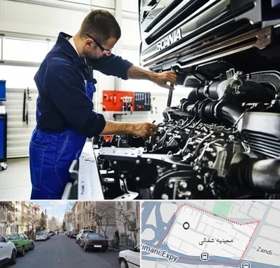 لوازم یدکی اسکانیا در مجیدیه شمالی
