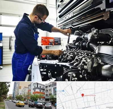 لوازم یدکی اسکانیا در هفده شهریور تبریز 