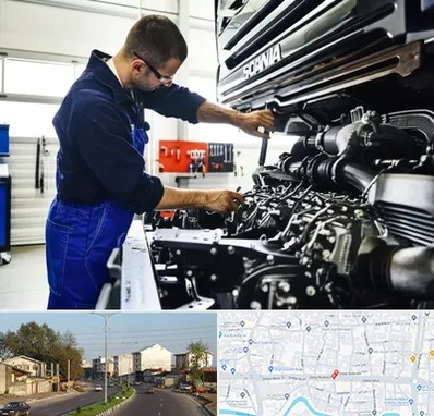 لوازم یدکی اسکانیا در ضیابری رشت 