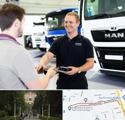 لوازم یدکی مان در بلوار معلم رشت 