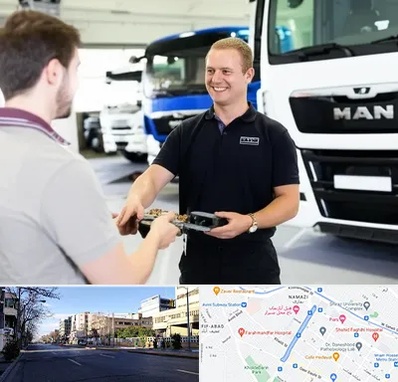 لوازم یدکی مان در خیابان ملاصدرا شیراز 