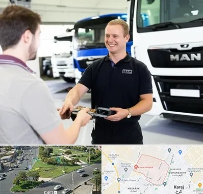 لوازم یدکی مان در شاهین ویلا کرج 