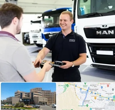 لوازم یدکی مان در صیاد شیرازی مشهد 