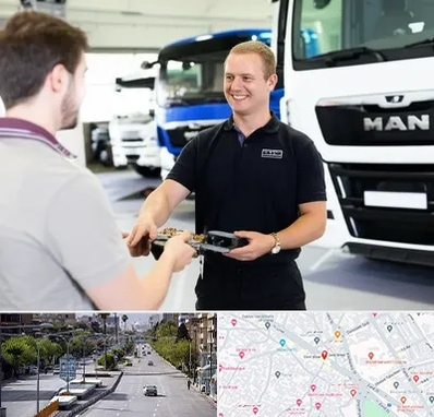 لوازم یدکی مان در خیابان زند شیراز 