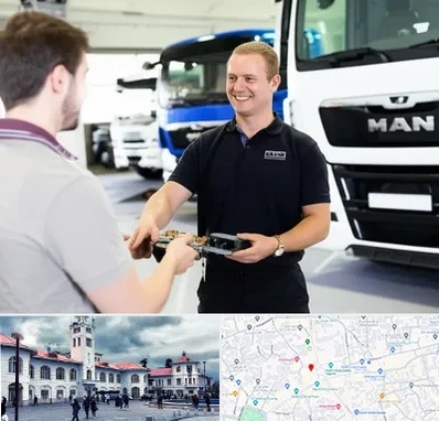 لوازم یدکی مان در میدان شهرداری رشت 