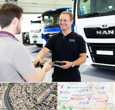 لوازم یدکی مان در شهرک غرب مشهد 