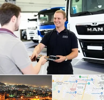 لوازم یدکی مان در مارلیک کرج 