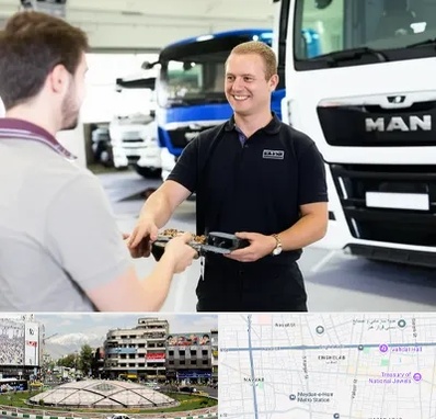 لوازم یدکی مان در مرکز تهران 