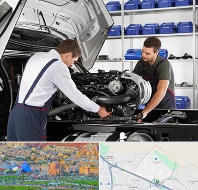 لوازم یدکی ایویکو در رشدیه تبریز 