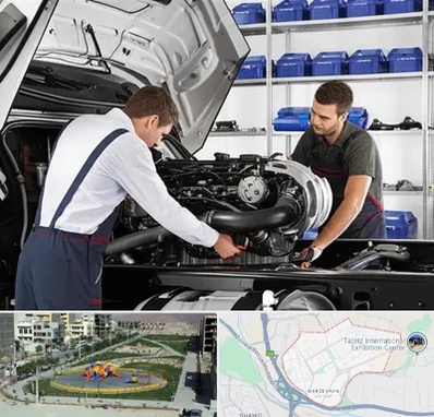 لوازم یدکی ایویکو در مرزداران تبریز 