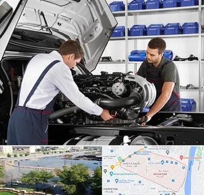 لوازم یدکی ایویکو در گلستان اهواز 