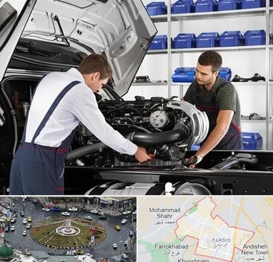 لوازم یدکی ایویکو در فردیس کرج