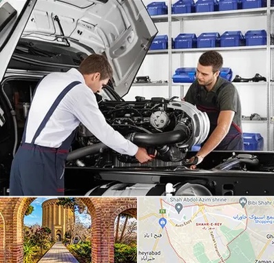 لوازم یدکی ایویکو در شهر ری