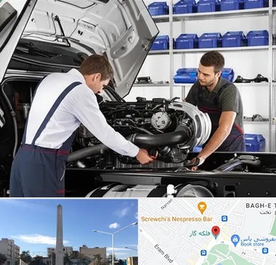 لوازم یدکی ایویکو در فلکه گاز شیراز 