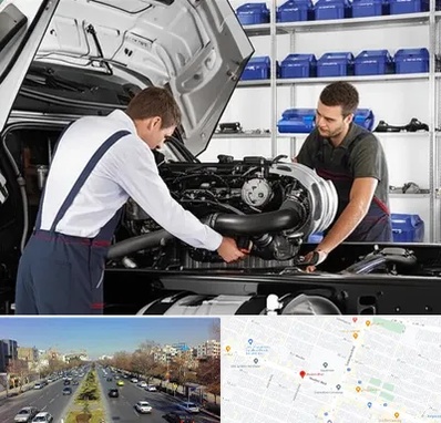 لوازم یدکی ایویکو در بلوار معلم مشهد 