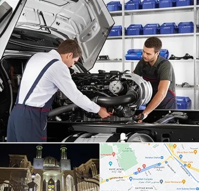 لوازم یدکی ایویکو در زرگری شیراز 