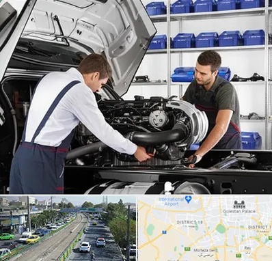 لوازم یدکی ایویکو در جنوب تهران