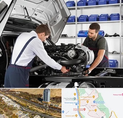 لوازم یدکی ایویکو در خیابان نیایش شیراز