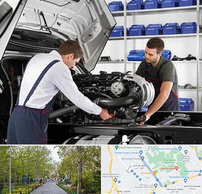 لوازم یدکی ایویکو در قدوسی غربی شیراز