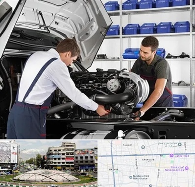 لوازم یدکی ایویکو در مرکز تهران