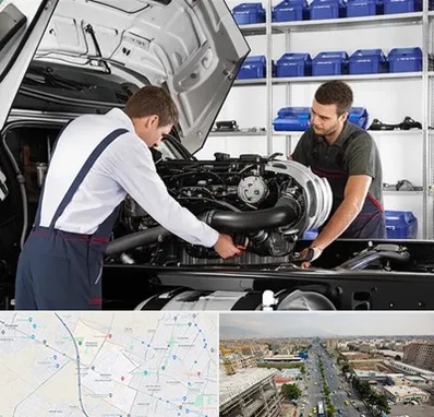 لوازم یدکی ایویکو در حصارک کرج