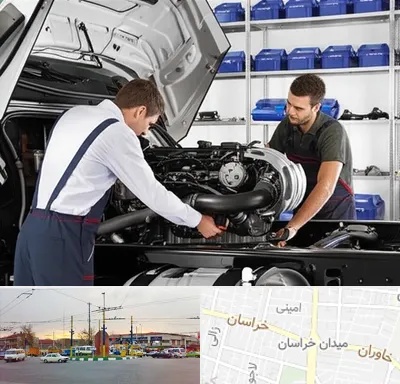 لوازم یدکی ایویکو در میدان خراسان