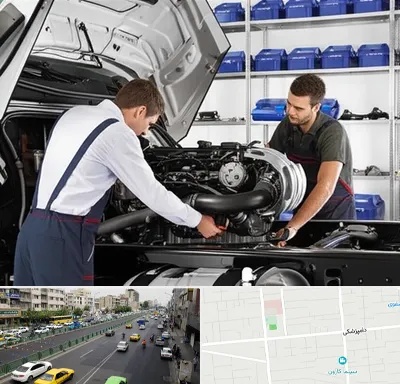 لوازم یدکی ایویکو در خیابان دامپزشکی