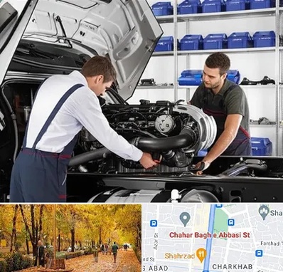 لوازم یدکی ایویکو در چهارباغ اصفهان 